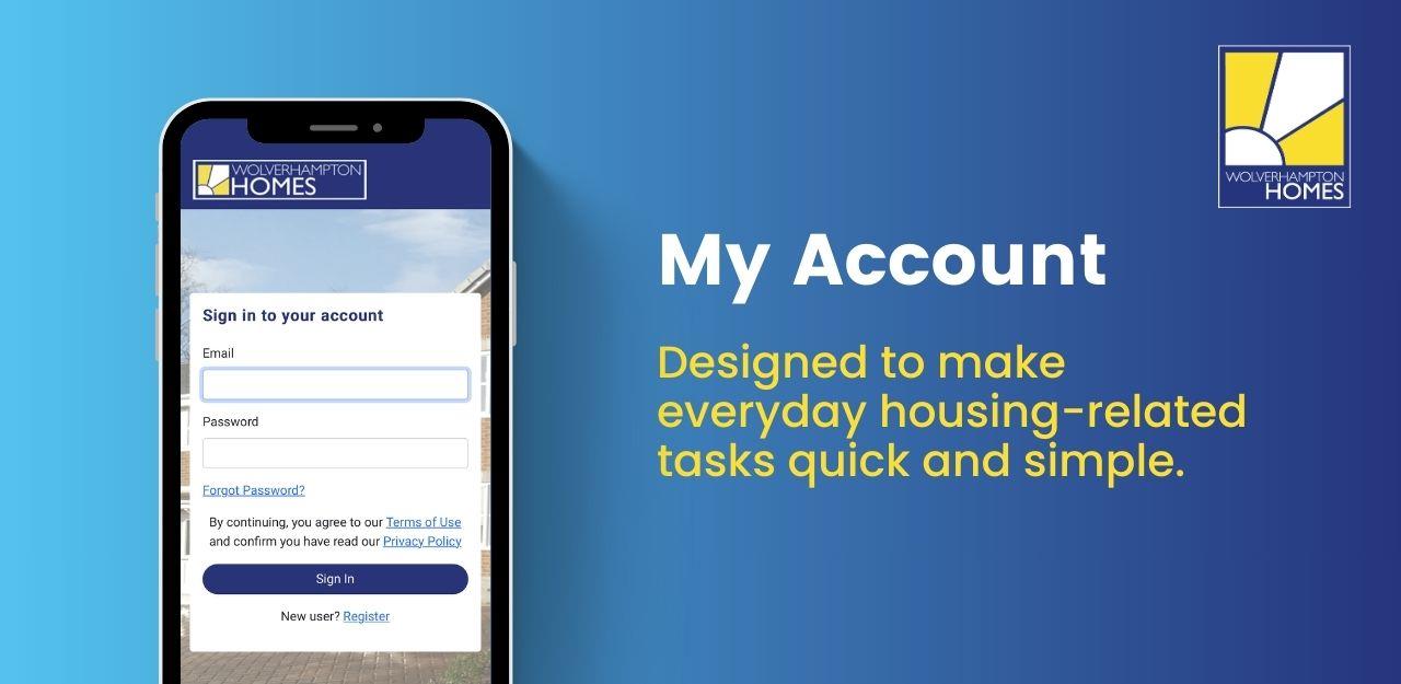 Wolverhampton Homes  Introducing Wolverhampton Homes' new customer app: My  Account